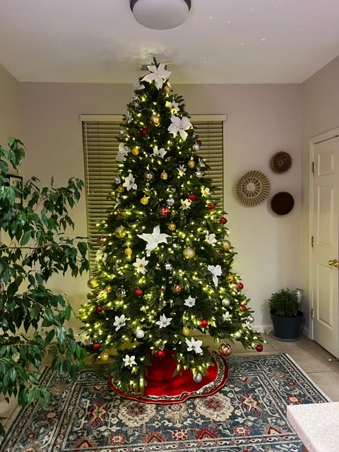 12-Foot Pre-Lit Christmas Tree