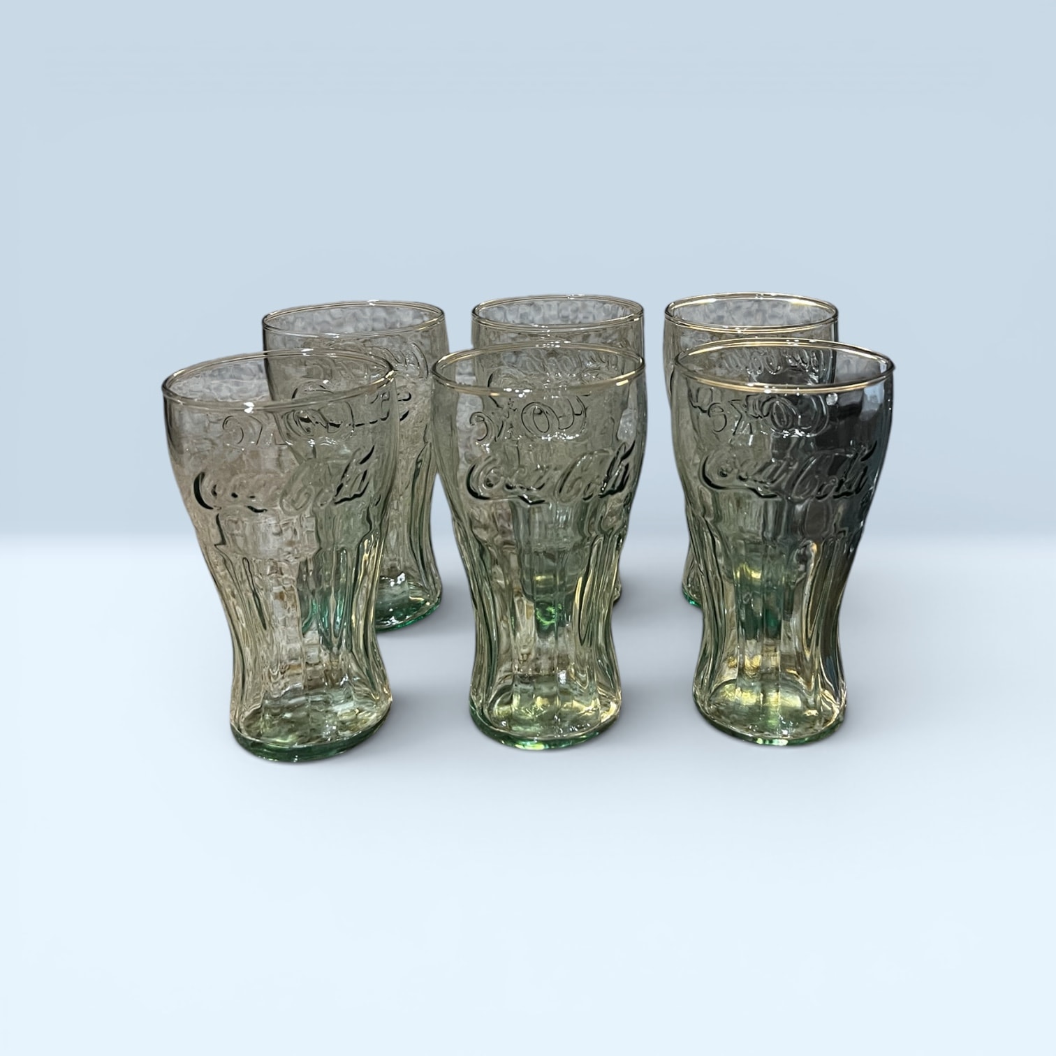 Coca-Cola Classic Glasses — Set of 6