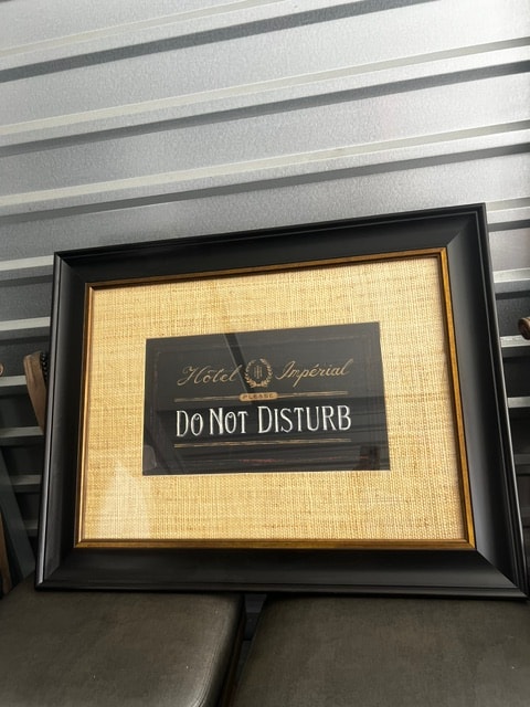 Hotel Imperial "Do Not Disturb" Framed Wall Art