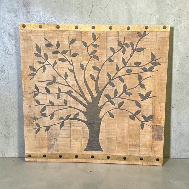Rustic Wooden Tree of Life Wall Art
