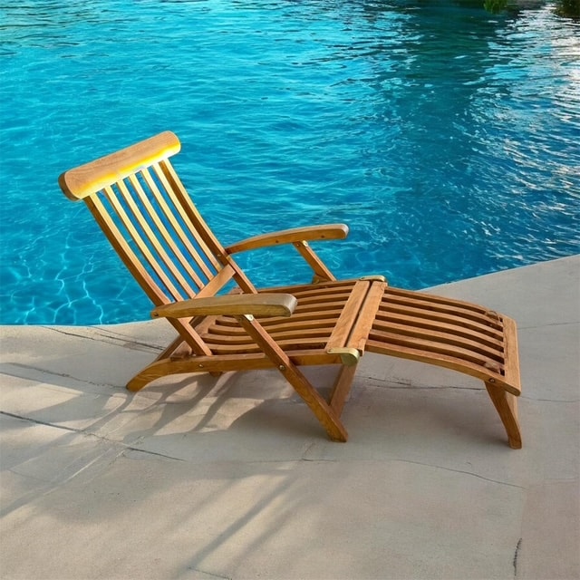 Teak Steamer Chair